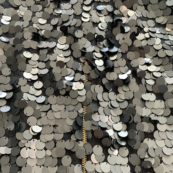 J. Crew sequin Paillette merino wool cardigan w zipper - Picture 14 of 17